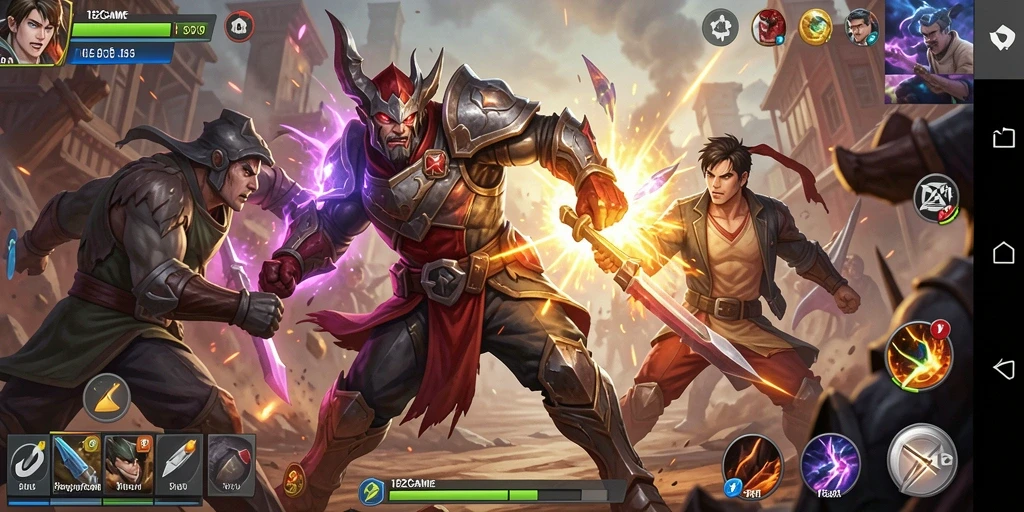 Tangkapan layar gameplay 182GAME yang intens dan mendebarkan.
