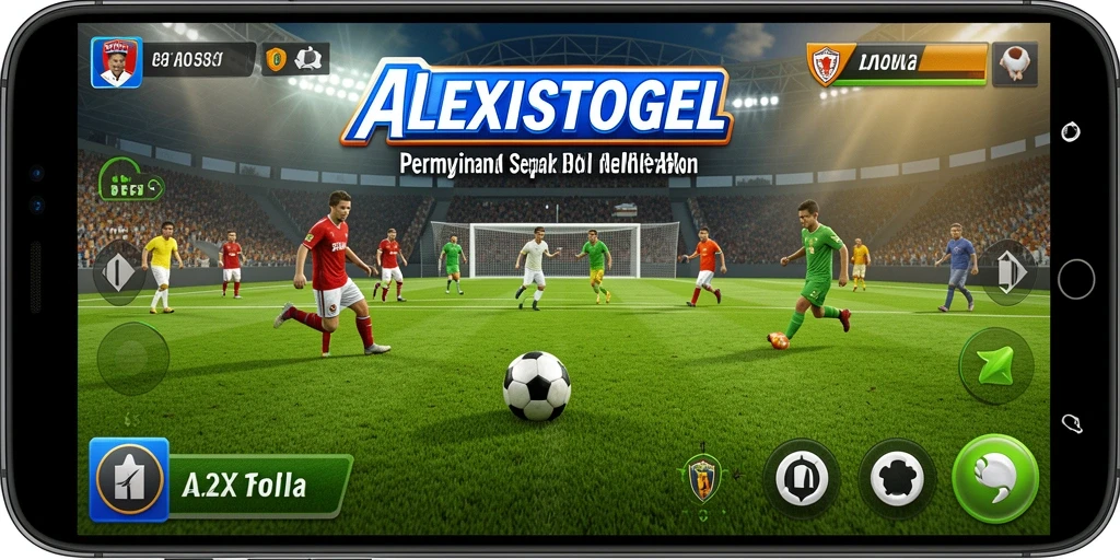 Tampilan gameplay ALEXISTOGEL yang menarik dan realistis.