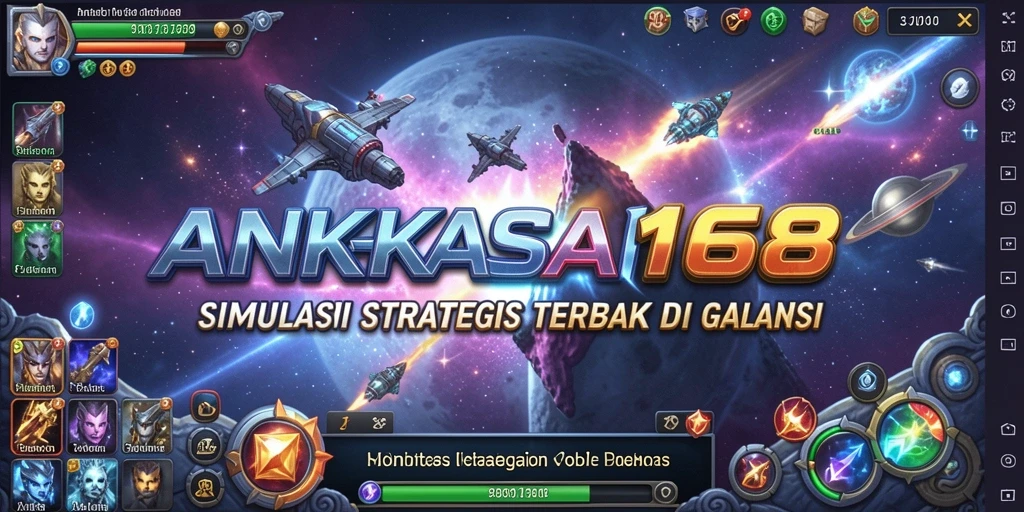 Tampilan gameplay yang mendebarkan dalam ANGKASA168.