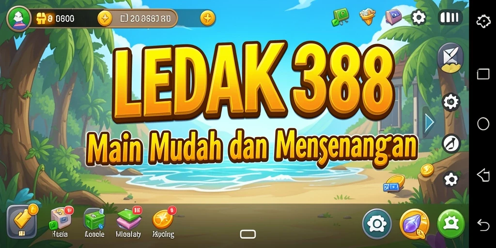 Tangkapan layar gameplay LEDAK388 menampilkan momen seru dalam bermain Idle.