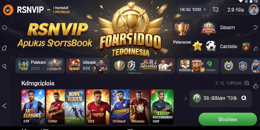 Tampilan screenshot RSNVIP yang menarik saat gameplay Sportsbook.