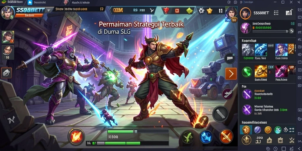 Tampilan gameplay menarik SS88BET yang penuh strategi.