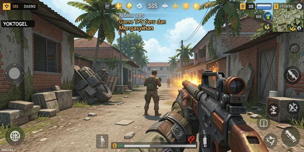 Tampilan gameplay YOKTOGEL yang menegangkan dan penuh aksi.
